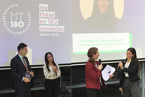 « Ma thèse en 180 secondes » : Myriam Mansour et Elisa Beteille lauréates du concours